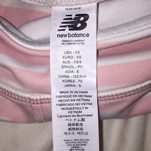 New Balance for J. Crew cropped striped pants - Picture 3 of 5